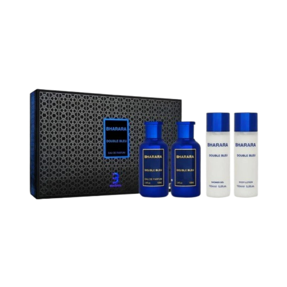Double Bleu 4 Piece 100ml Eau De Parfum