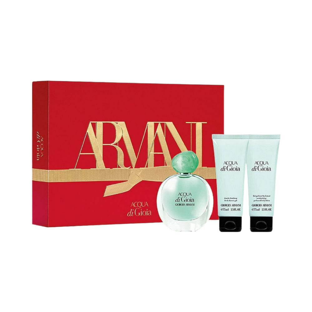 Acqua Di Gioia 3 Piece 50ml Eau de Parfum