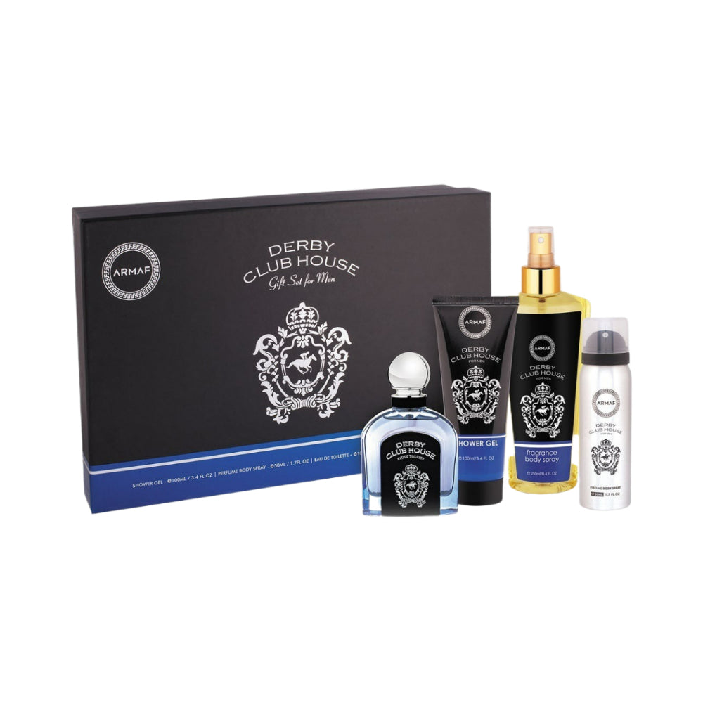 Derby Club House 4 Piece 100ml Eau de Toilette