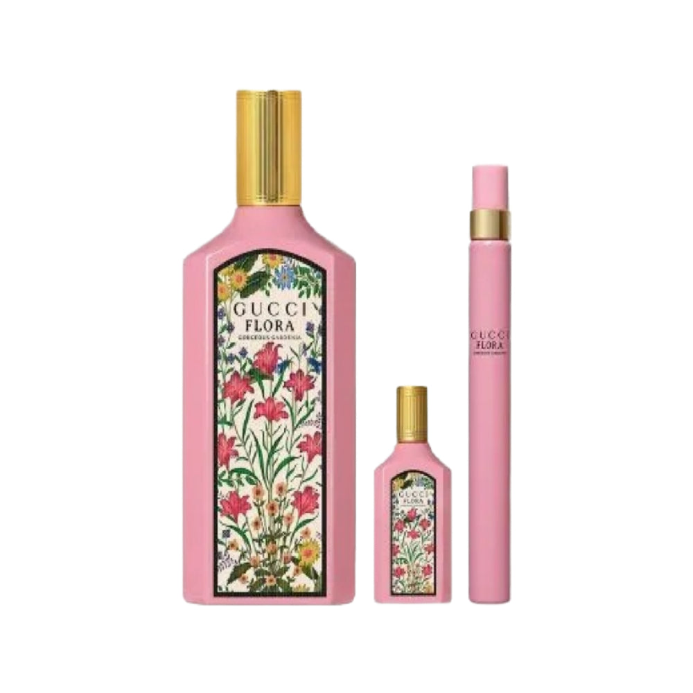 Flora Gorgeous Gardenia 3 Piece 100ml Eau de Parfum