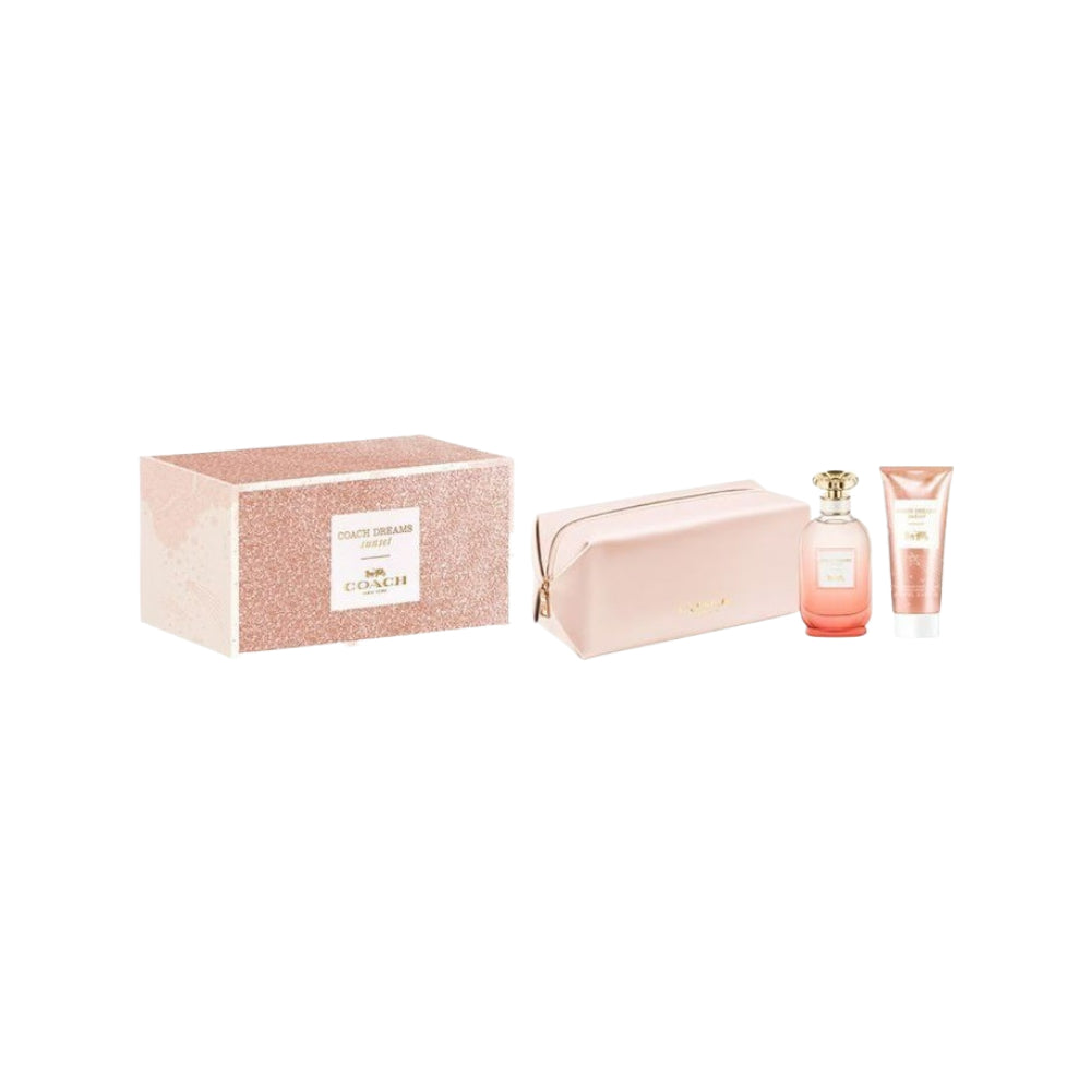 Coach Dream Sunset 3 Piece 90ml Eau De Parfum