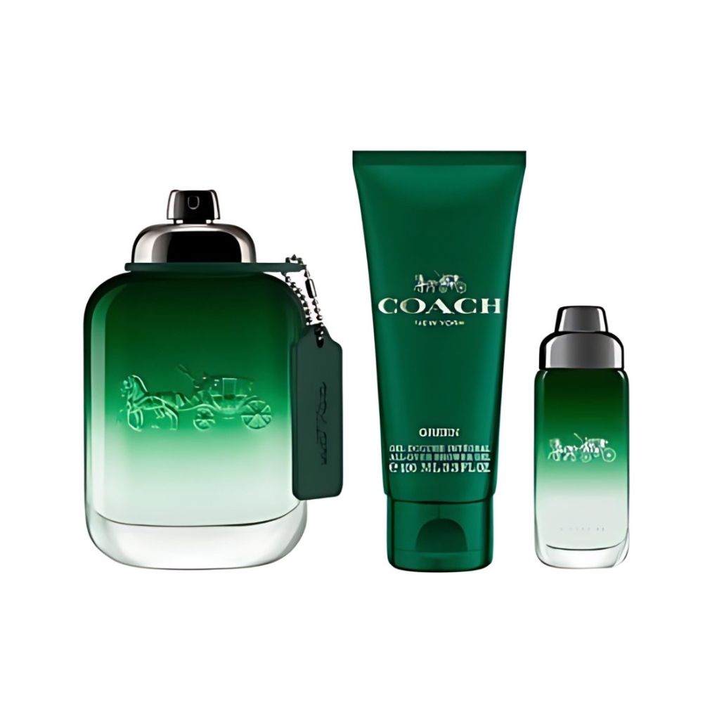 Coach Green 3 Piece 100ml Eau De Toilette