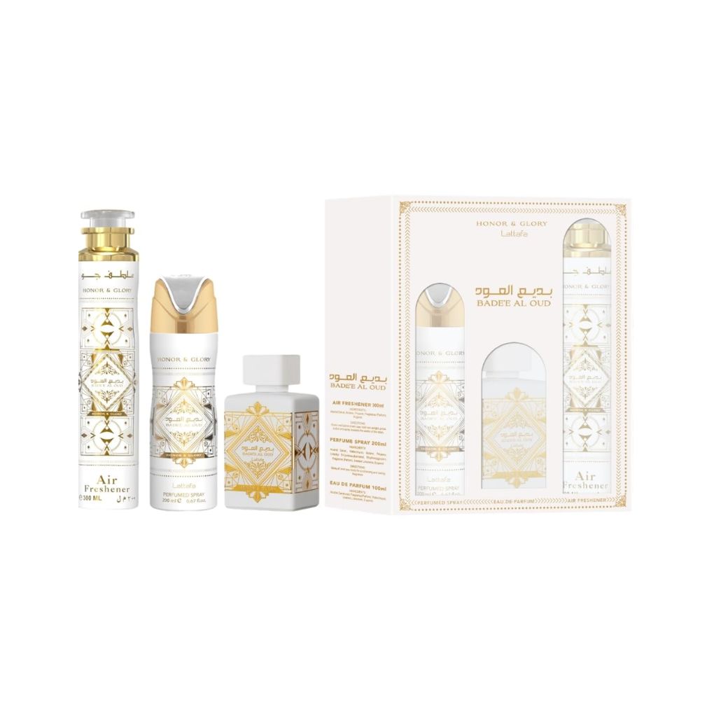 Badee Al Oud for Glory 3 Piece 3x100ml Eau De Parfum