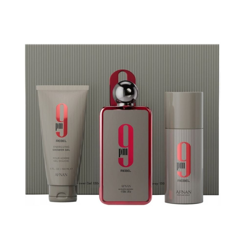  9PM Rebel 3 Piece 100ml Eau De Parfum