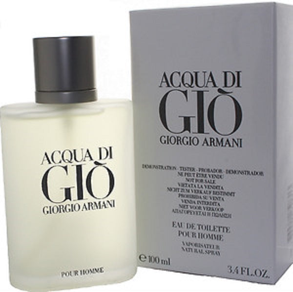 Acqua Di Gio 100ml Eau de Toilette by Giorgio Armani for Men (Tester Packaging)