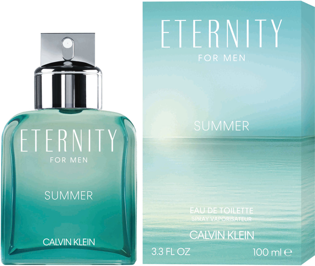 Eternity Summer  2020 100ml Eau de Toilette by Calvin Klein for Men (Bottle)