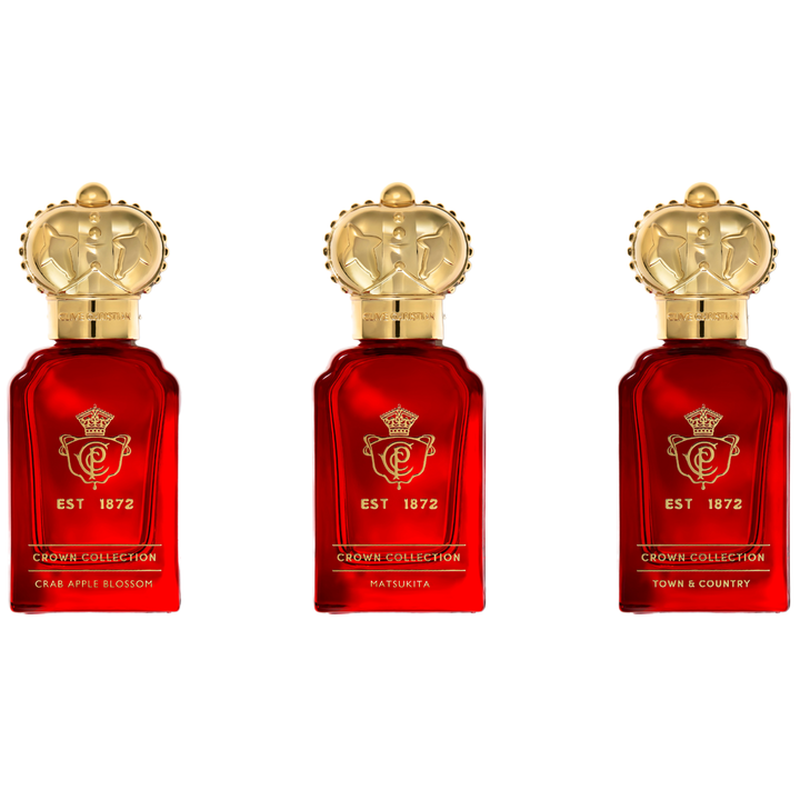 Crown Traveller Set 3x10ml Eau De Parfum by Clive Christian for Men (Mini Set)