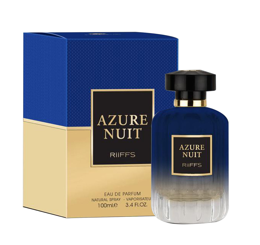 Azure Nuit 100ml Eau de Parfum by Riiffs for Men (Bottle)