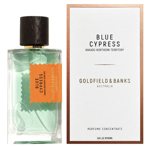 Blue Cypress 100ml Extrait by Goldfield & Banks Australia for Unisex (Bottle)