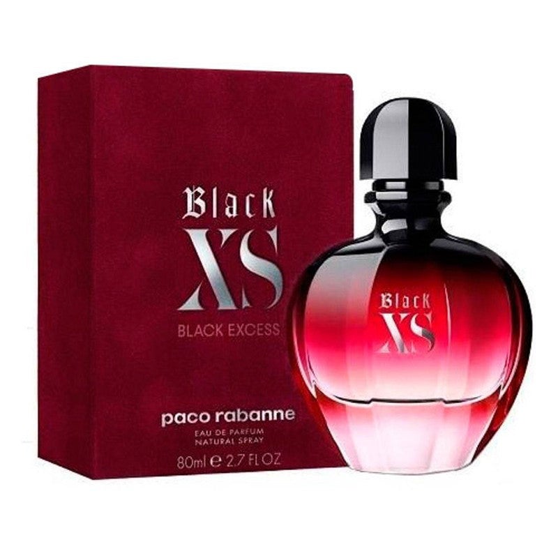 Black XS 80ml Eau de Parfum by Paco Rabanne for Women (Bottle)
