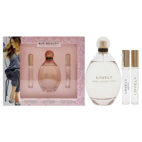 Lovely 3 Piece 100ml Eau de Parfum by Sarah Jessica Parker for Women (Gift Set)