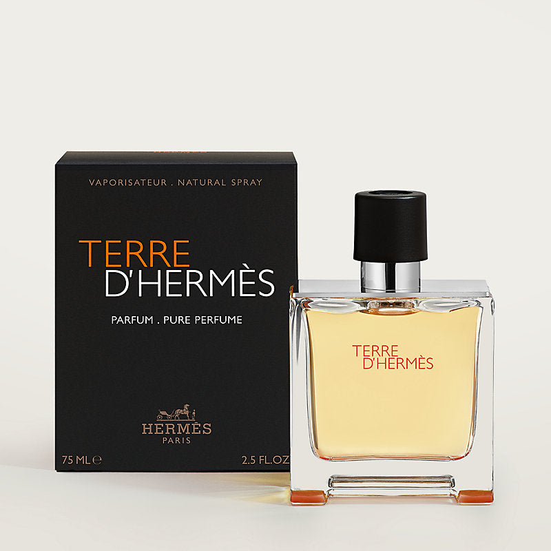 Terre D'Hermes Parfum 75ml Eau de Parfum by Hermes for Men (Bottle-B)
