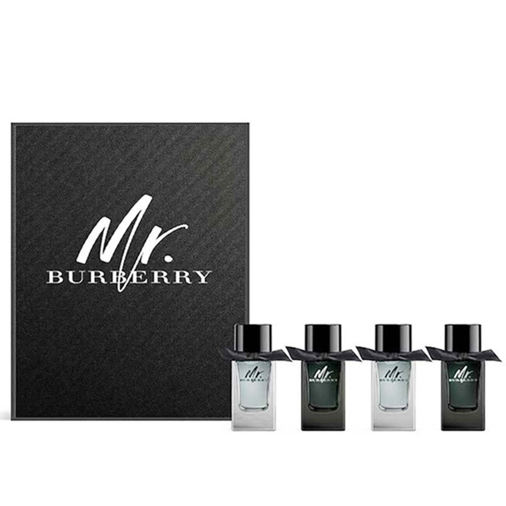 Burberry men's 4 2024 piece miniature set