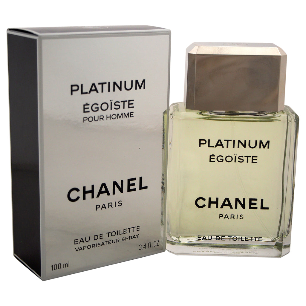 Egoiste Platinum by Chanel for Men Eau de Toilette (Bottle)
