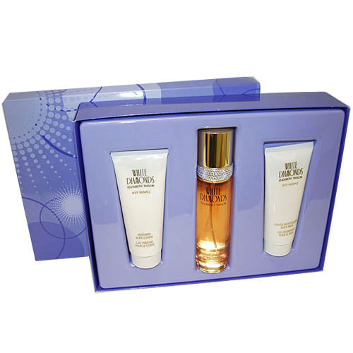 White Diamonds 3 Piece by Elizabeth Taylor for Women Eau de Toilette (Gift Set)