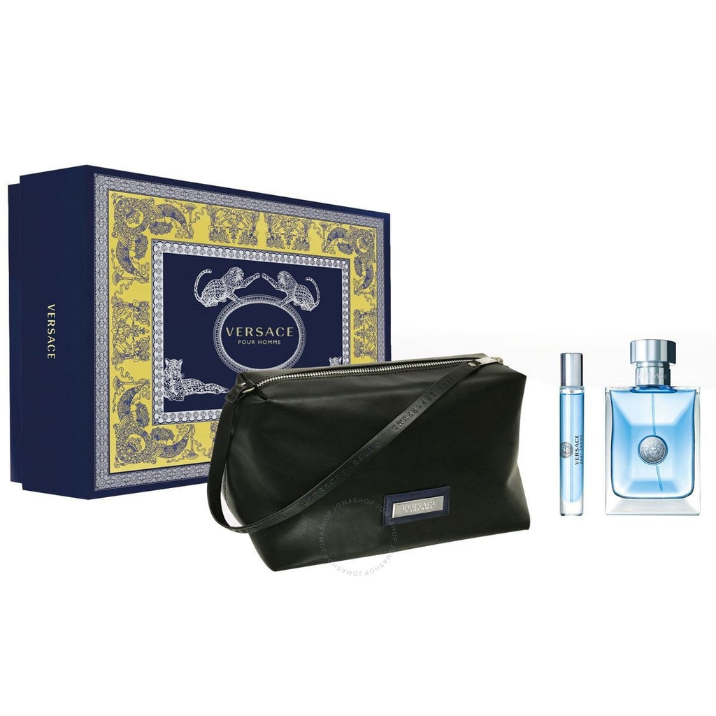 Versace pour homme fragrance & backpack set Clearance