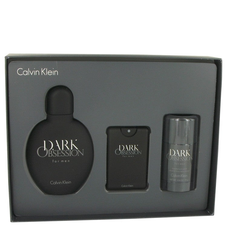 Dark Obsession 3 Piece by Calvin Klein for Men Eau de Toilette (Gift Set)