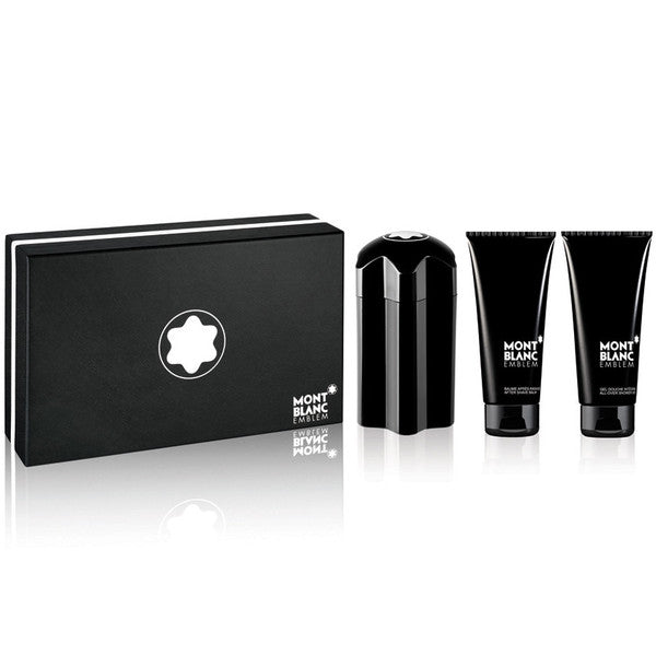 Emblem 3 Piece by Montblanc for Men Eau de Toilette (Gift Set)