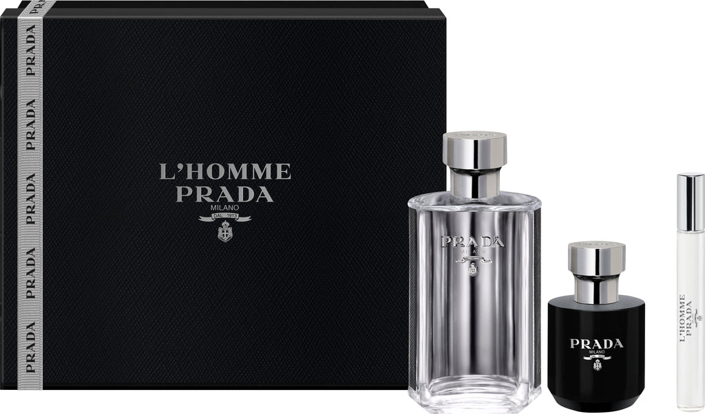 L'Homme 2Piece by Prada for Men Eau de Toilette (Gift Set)