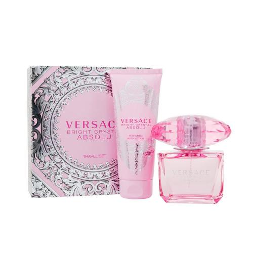 Bright Crystal Absolu 3 Piece by Versace for Women Eau de Parfum (Gift Set)